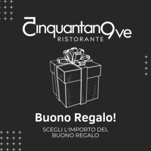 buono regalo ristorante 59