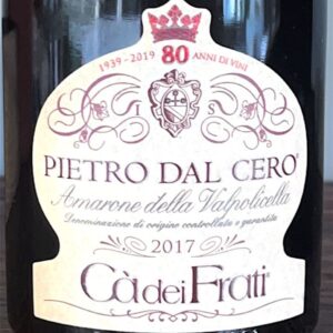 bottiglia Amarone dal cero
