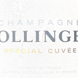 bollinger special champagne bottiglia