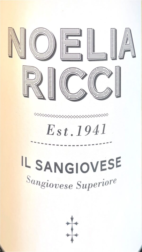 sangiovese noelia ricci bottiglia