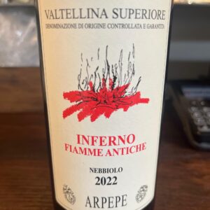 bottiglia arpepe valtellina superiore
