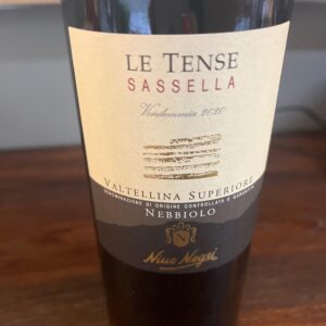 nino negri sassella bottiglia