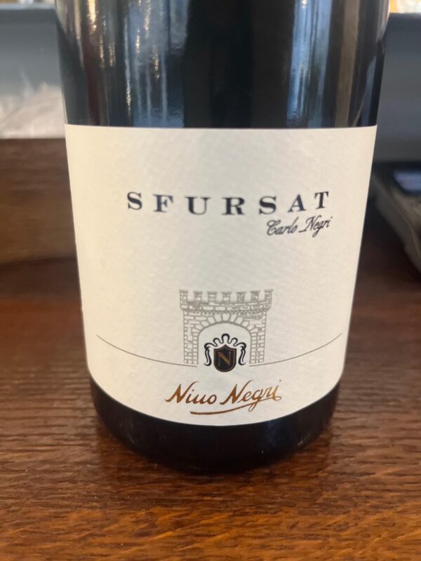 nino negri sfurzat bottiglia